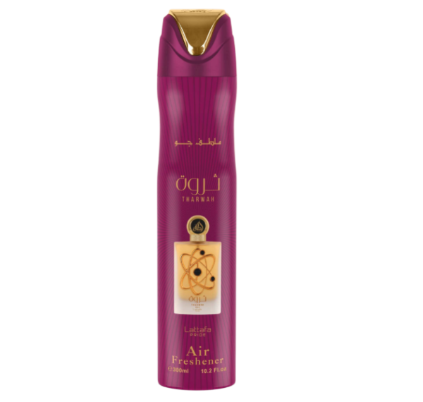1771432438-sPLlLOzN9B.png Tharwah Gold 300ml Air Freshen...